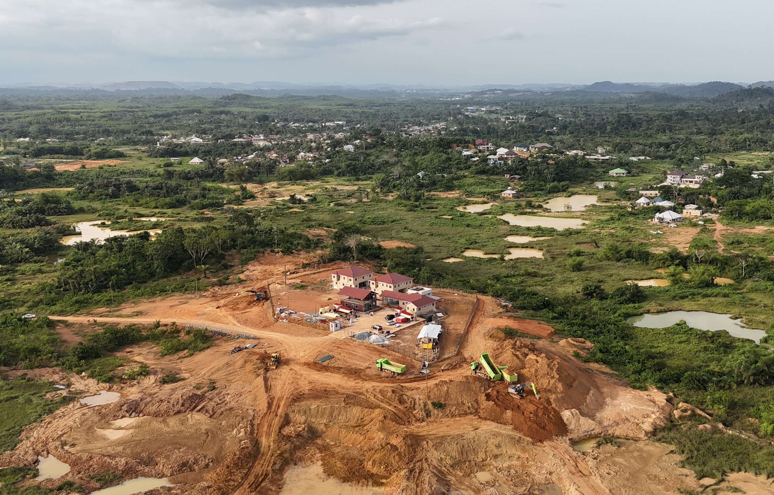 The Dompim Pepesa Mines site and surrounding host community, Western Region